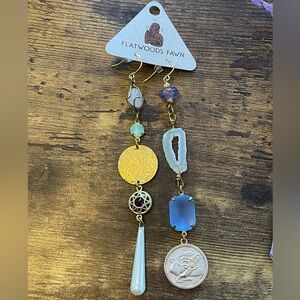 Flatwood Farms Charm Dangle Earrings